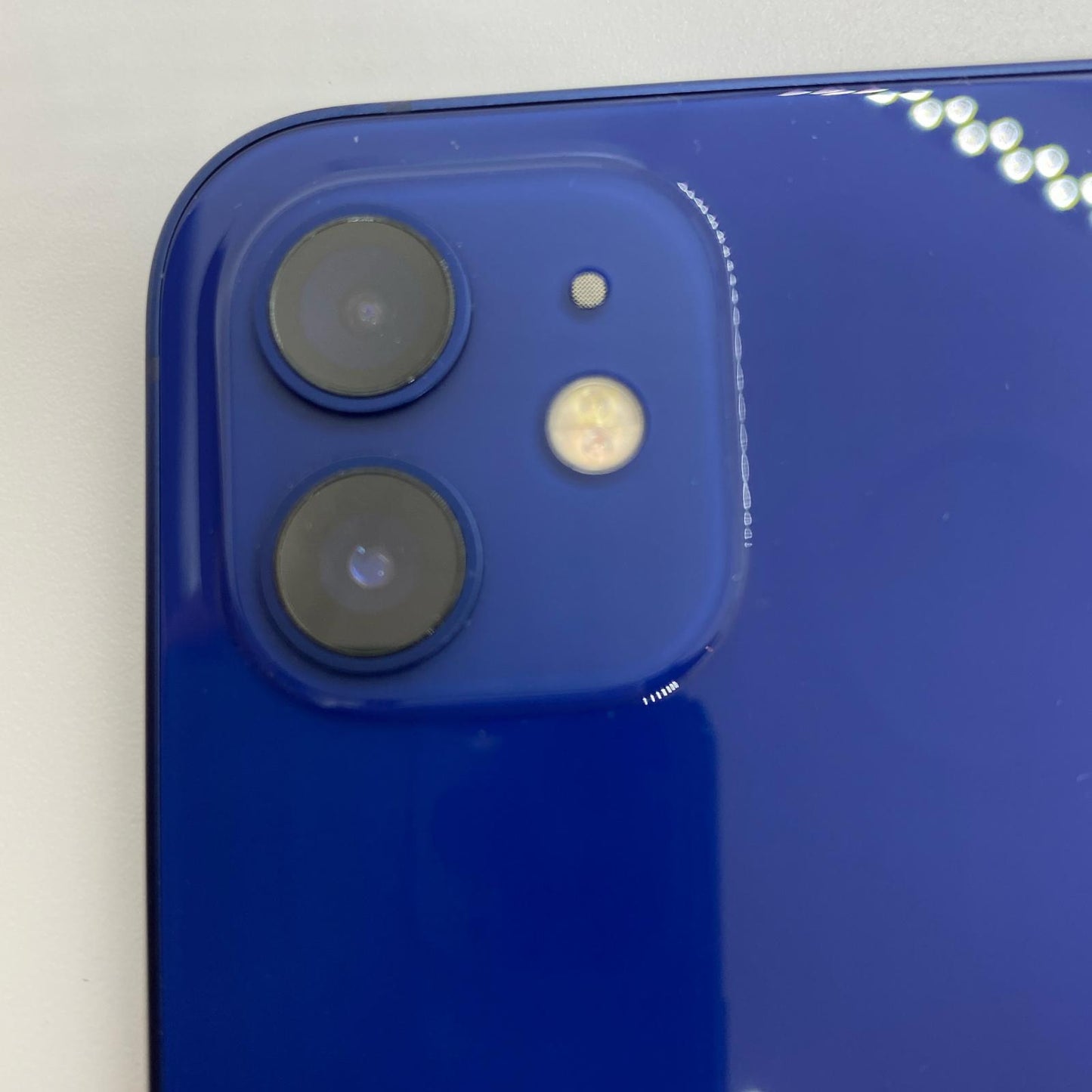 【全額返金保証】【最速発送】Apple iPhone iPhone 12 64GB ブルー au 白ロム 美品 動作確認済 86%