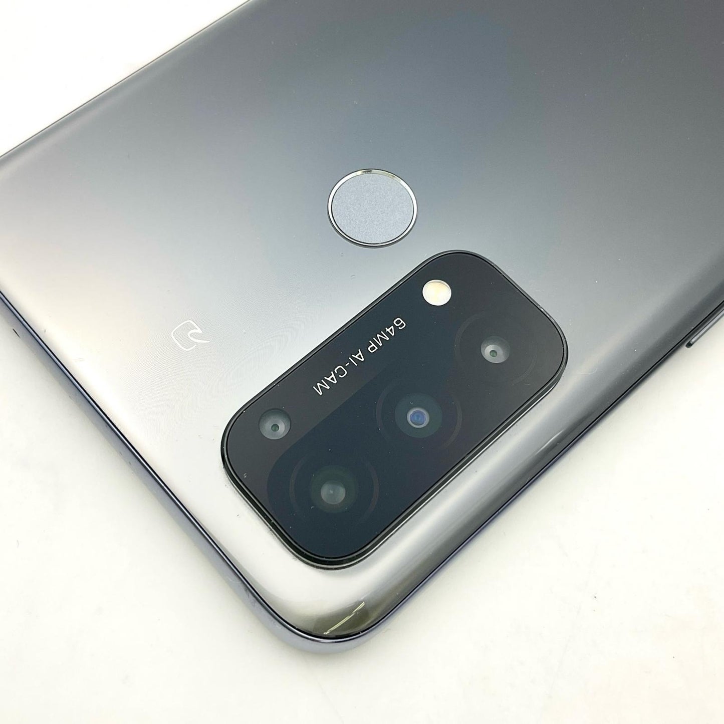 【全額返金保証】【最速発送】OPPO Reno 5 A 128GB シルバーブラック Softbank A101OP 白ロム 動作確認済