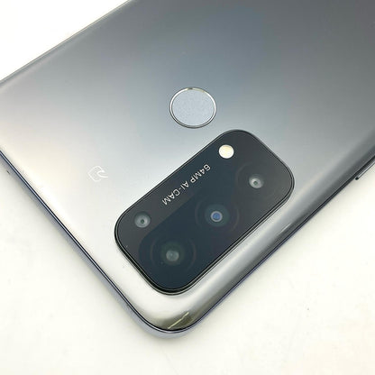 【全額返金保証】【最速発送】OPPO Reno 5 A 128GB シルバーブラック Softbank A101OP 白ロム 動作確認済