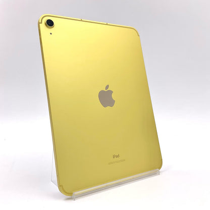【全額返金保証】【最速発送】Apple iPad iPad 10.9インチ 第10世代 64GB イエロー WiFi+Cellular docomo SIMフリー 白ロム 動作確認済