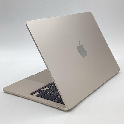 【全額返金保証】【最速発送】Apple MacBook Air 13.6インチ 2022 Apple M2 16GB SSD 512GB スターライト 97% 美品 動作確認済