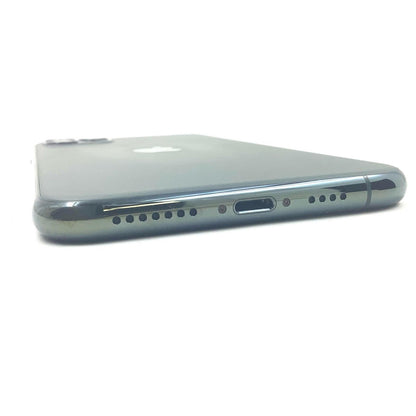 【全額返金保証】【最速発送】Apple iPhone iPhone 11 Pro Max 64GB ミッドナイトグリーン au 白ロム 動作確認済 100%