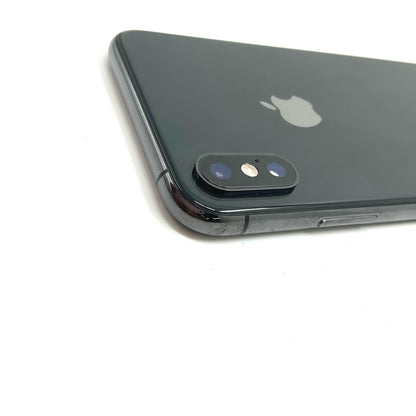 【全額返金保証】【最速発送】Apple iPhone iPhone XS 64GB スペースグレイ au 白ロム 動作確認済 99%