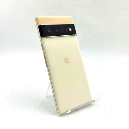 【全額返金保証】【最速発送】Google Pixel 6 Pro 128GB Sorta Sunny Softbank GF5KQ 白ロム 動作確認済