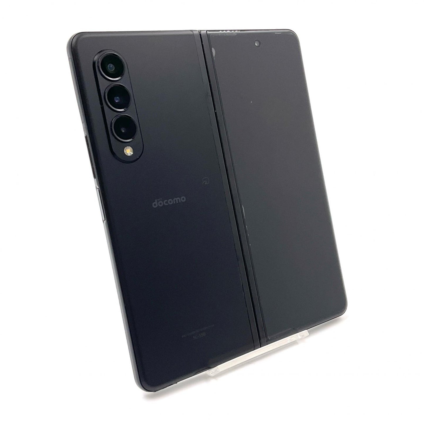 【全額返金保証】【最速発送】SAMSUNG Galaxy Z Fold3 5G 256GB ファントムブラック docomo SC-55B 動作確認済