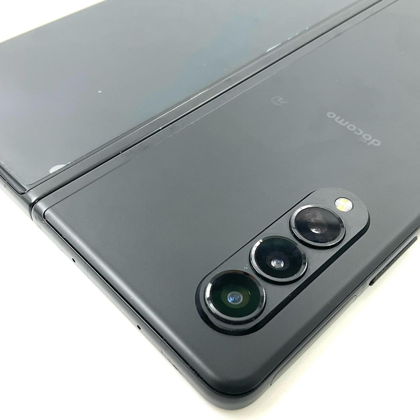【全額返金保証】【最速発送】SAMSUNG Galaxy Z Fold3 5G 256GB ファントムブラック docomo SC-55B 動作確認済