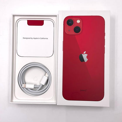 【全額返金保証】【最速発送】Apple iPhone iPhone 13 128GB (PRODUCT)RED au 白ロム 動作確認済 81%