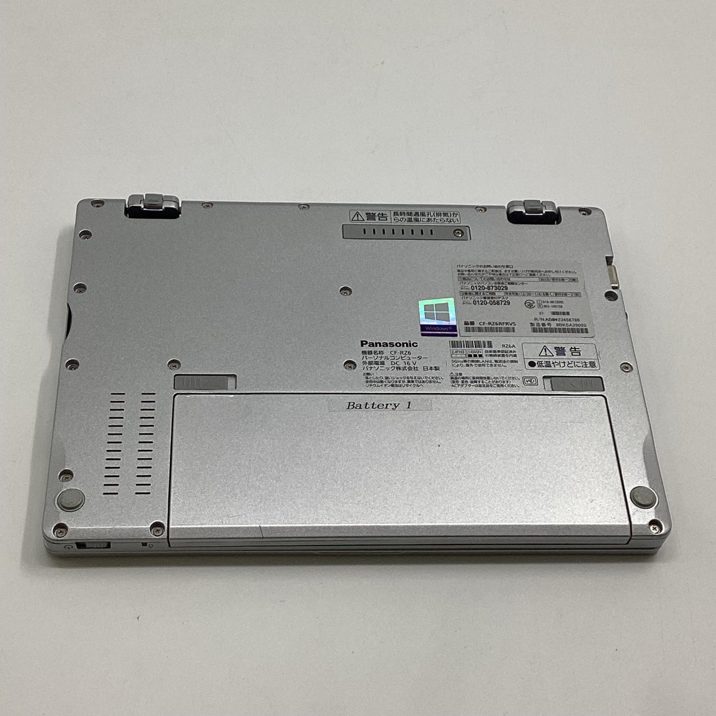 【全額返金保証】【最速発送】Panasonic Let's note CF-RZ6 Intel(R) Core(TM) i5-7Y57 CPU @ 1.20GHz 1.61GHz 8GB SSD 512GB 100% 動作確認済