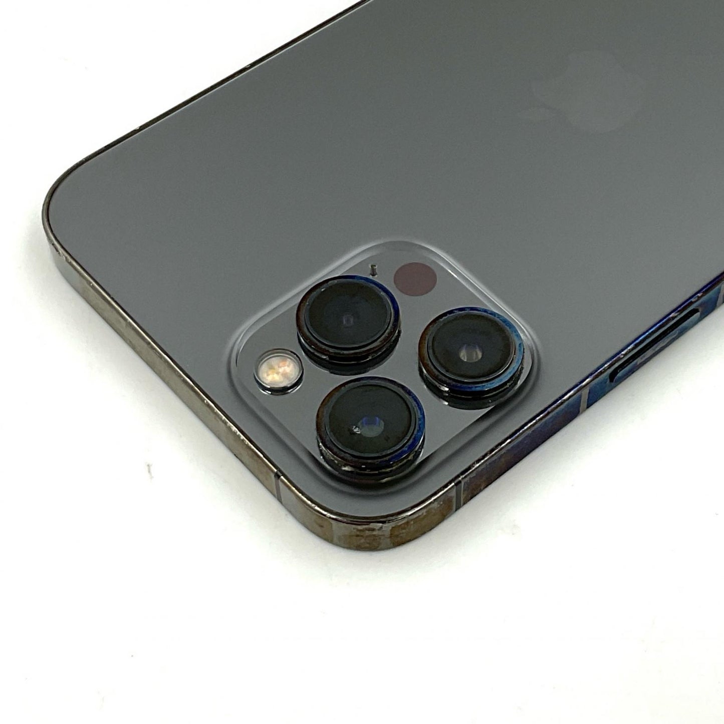 【最速発送】Apple iPhone iPhone 12 Pro Max 256GB グラファイト docomo 白ロム【難有】 73%