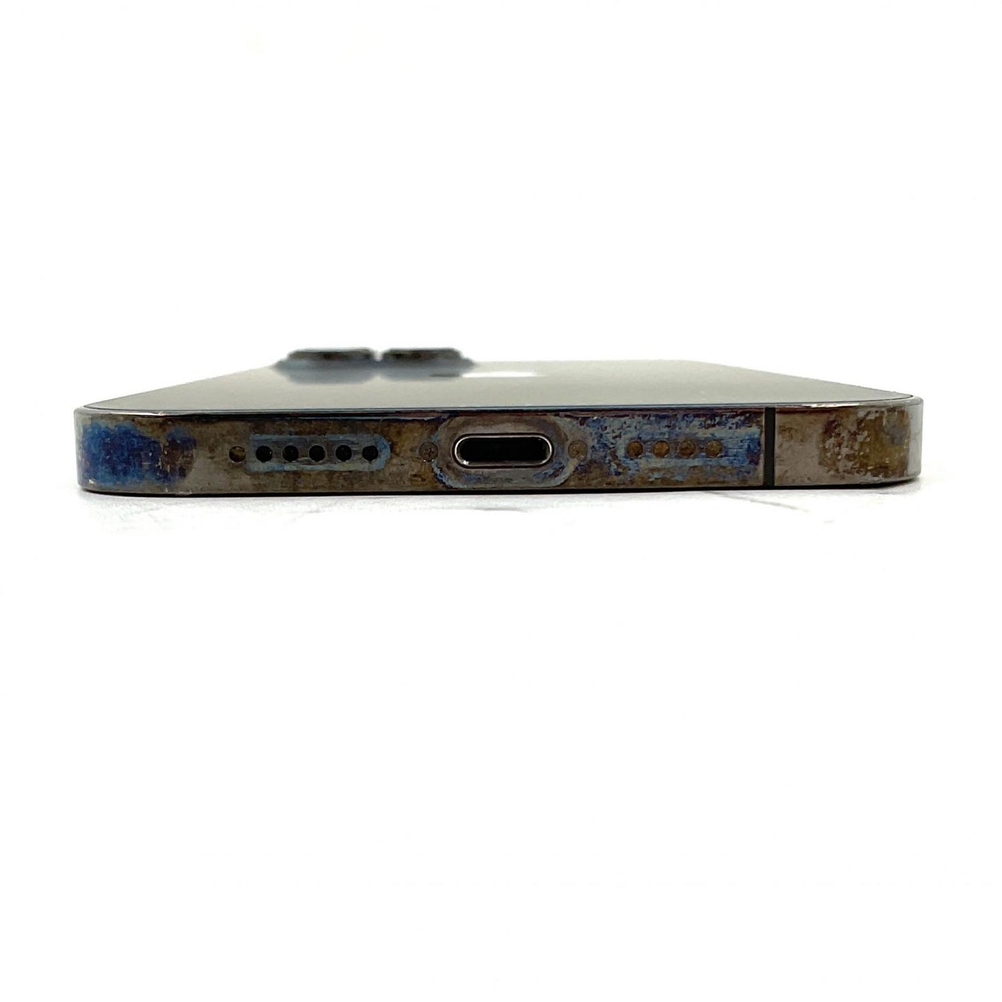 【最速発送】Apple iPhone iPhone 12 Pro Max 256GB グラファイト docomo 白ロム【難有】 73%