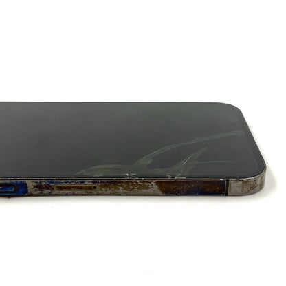 【最速発送】Apple iPhone iPhone 12 Pro Max 256GB グラファイト docomo 白ロム【難有】 73%