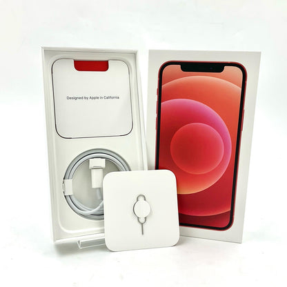 【全額返金保証】【最速発送】Apple iPhone iPhone 12 256GB (PRODUCT)RED 楽天モバイル 白ロム 動作確認済 83%
