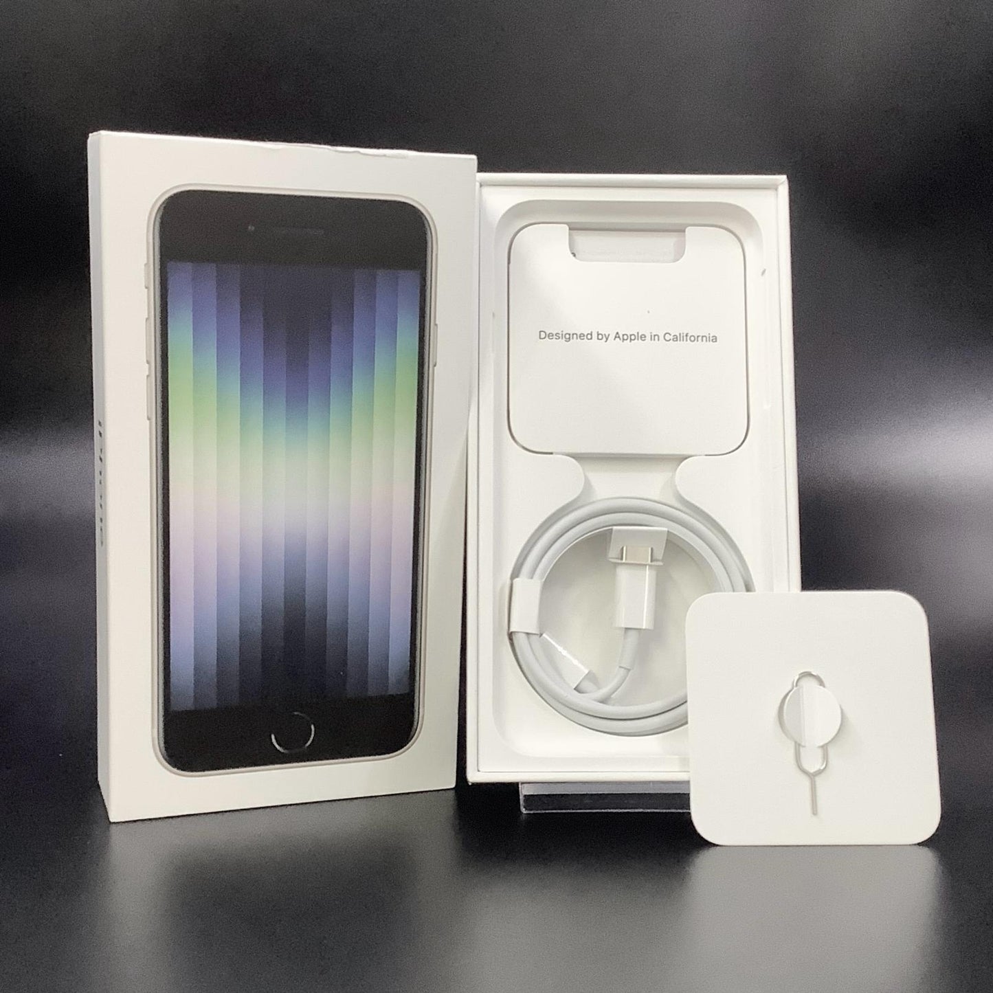 【全額返金保証】【最速発送】Apple iPhone iPhone SE（第3世代） 64GB スターライト docomo SIMフリー 白ロム 動作確認済 88%