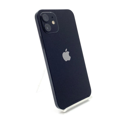 【全額返金保証】【最速発送】Apple iPhone iPhone 12 64GB ブラック au 白ロム 動作確認済 85%