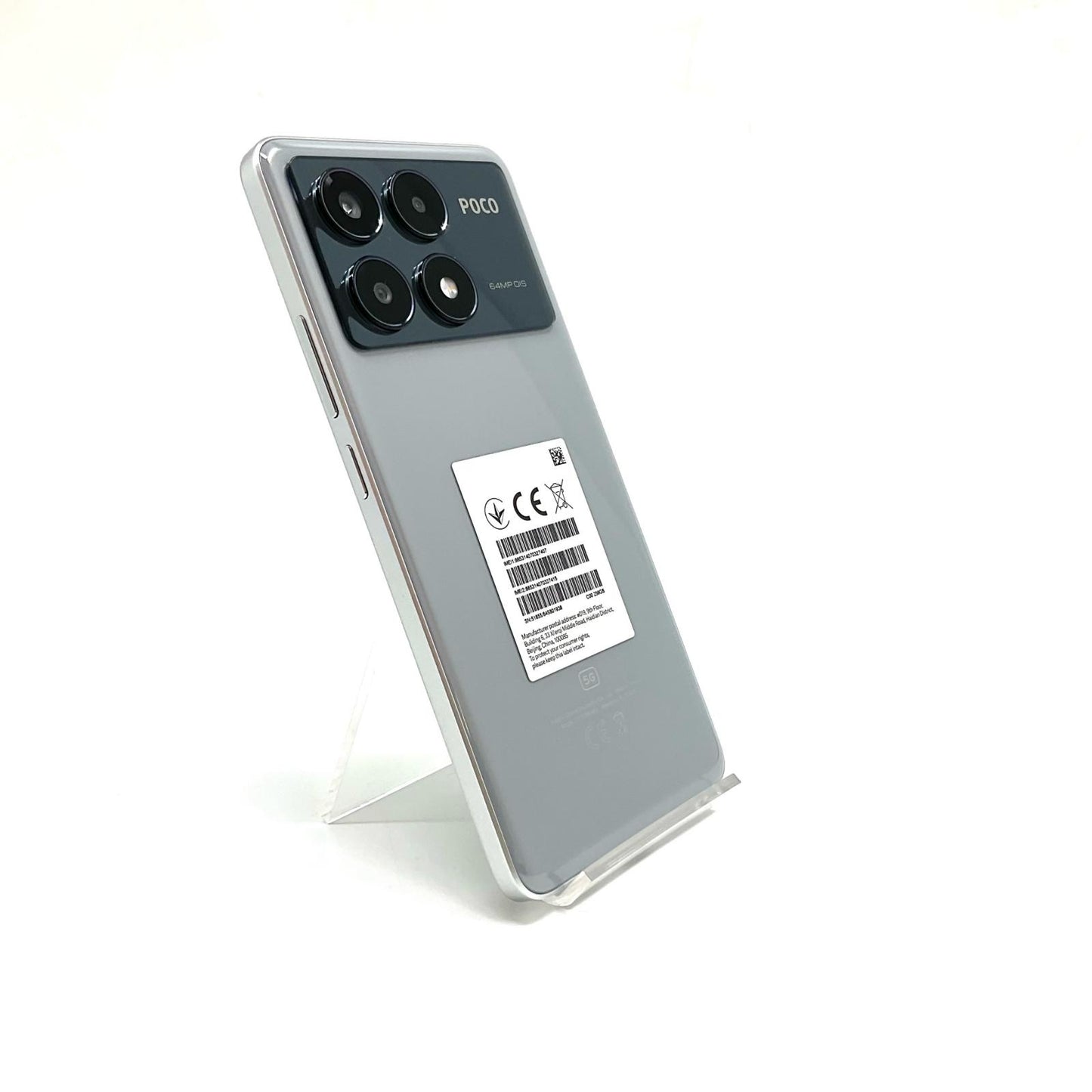 【全額返金保証】【最速発送】Xiaomi POCO　X6　Pro　5G 256GB SIMフリー 2311DRK48G 白ロム 超美品 動作確認済