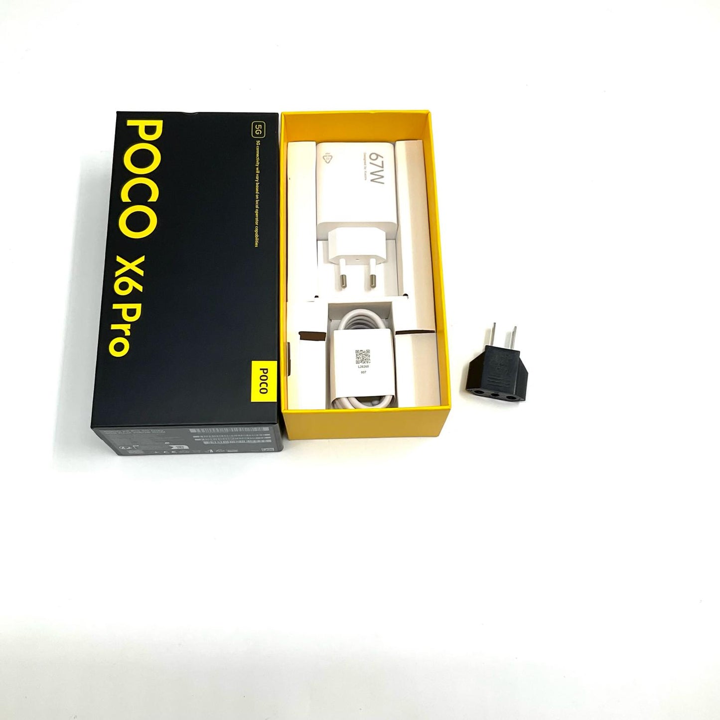 【全額返金保証】【最速発送】Xiaomi POCO　X6　Pro　5G 256GB SIMフリー 2311DRK48G 白ロム 超美品 動作確認済
