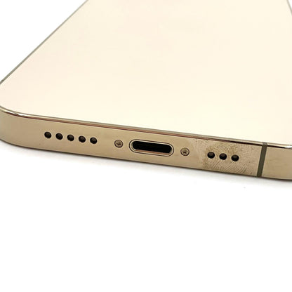 【全額返金保証】【最速発送】Apple iPhone iPhone 12 Pro 128GB ゴールド au SIMフリー 白ロム 動作確認済 75%