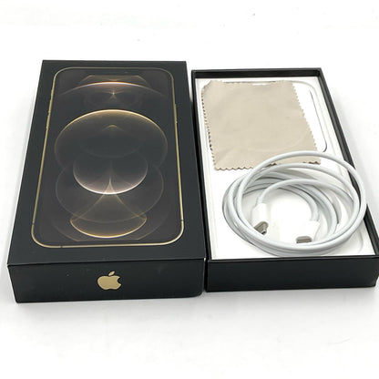 【全額返金保証】【最速発送】Apple iPhone iPhone 12 Pro 128GB ゴールド au SIMフリー 白ロム 動作確認済 75%