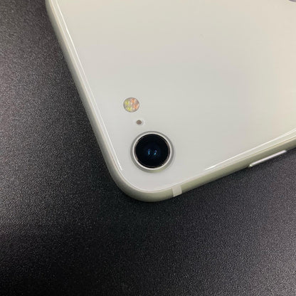 【全額返金保証】【最速発送】Apple iPhone iPhone SE（第2世代） 128GB ホワイト au SIMフリー 白ロム 動作確認済 75%