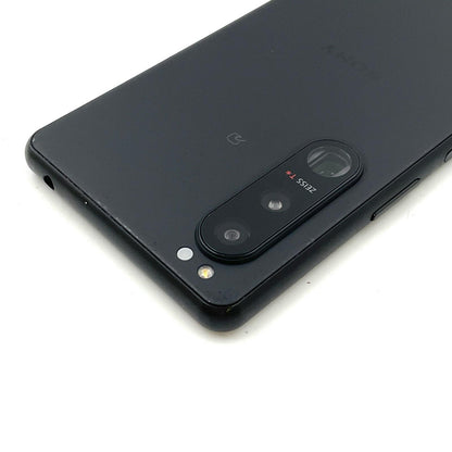 【全額返金保証】【最速発送】Sony Xperia 5 III 128GB フロストブラック docomo SO-53B 白ロム 動作確認済