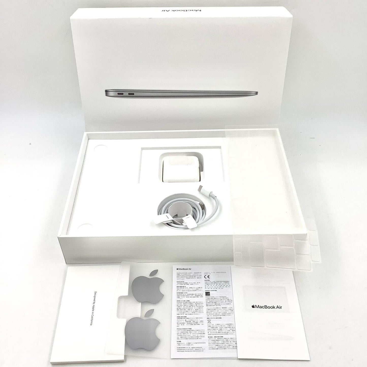 【全額返金保証】【最速発送】Apple MacBook Air 2020 Apple M1 8GB M.2 SSD 256GB スペースグレイ 89% 動作確認済