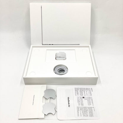 【全額返金保証】【最速発送】Apple MacBook Air 13.6インチ 2022 Apple M2 16GB M.2 SSD 512GB シルバー 100% 動作確認済