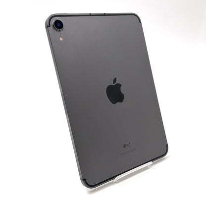 【全額返金保証】【最速発送】Apple iPad mini 8.3インチ 第6世代 64GB スペースグレイ WiFi+Cellular SIMフリー 白ロム 美品 動作確認済