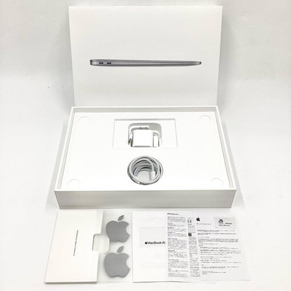 【全額返金保証】【最速発送】Apple MacBook Air 2020 Apple M1 16GB M.2 SSD 256GB スペースグレイ 93% 美品 動作確認済