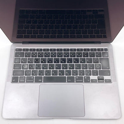 【全額返金保証】【最速発送】Apple MacBook Air 13インチ 2020 Apple M1 8GB SSD 256GB スペースグレイ 83% 動作確認済