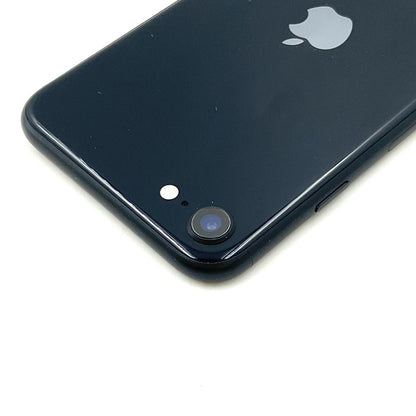 【全額返金保証】【最速発送】Apple iPhone iPhone SE（第3世代） 64GB ミッドナイト docomo 白ロム 動作確認済 85%