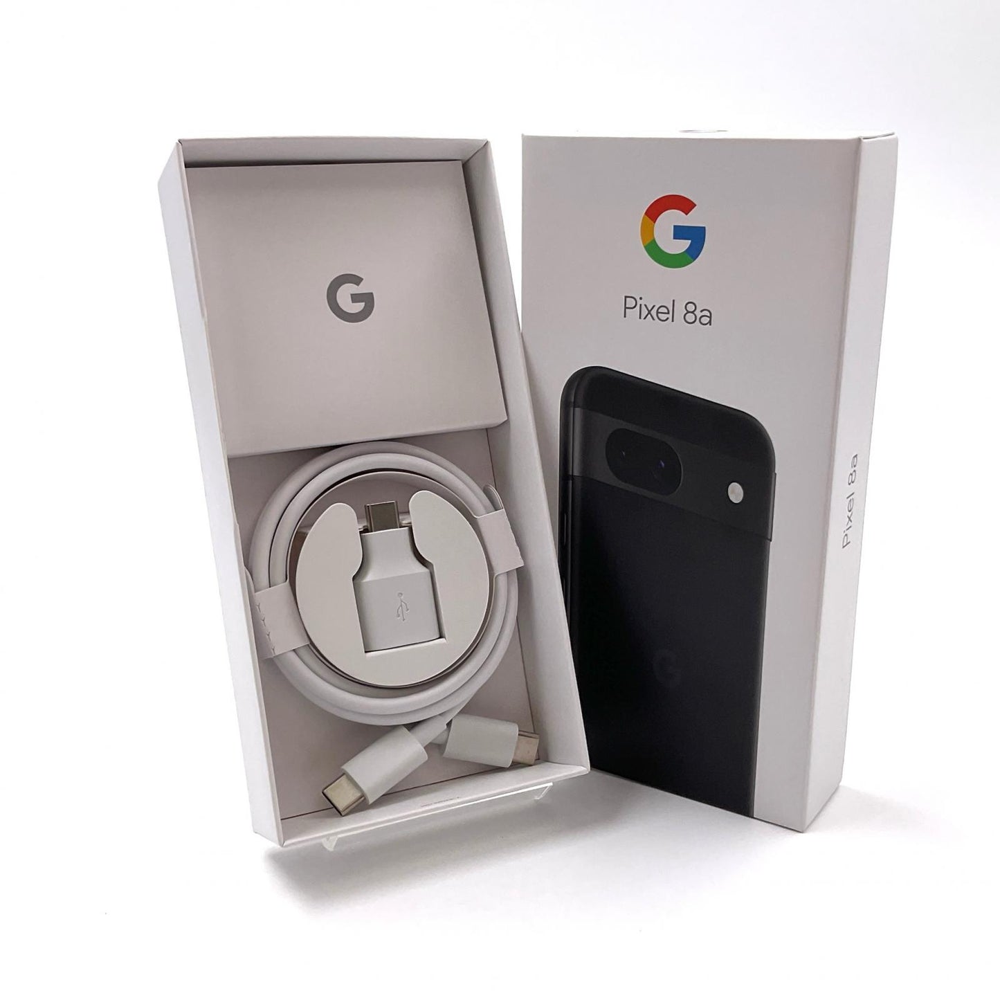 【全額返金保証】【最速発送】Google Pixel 8a 128GB Obsidian SIMフリー G576D 白ロム 美品 動作確認済