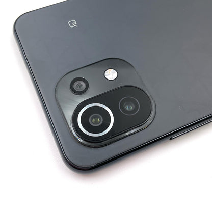 【全額返金保証】【最速発送】Xiaomi Mi 11 Lite 5G 128GB トリュフブラック SIMフリー M2101K9R 白ロム 動作確認済