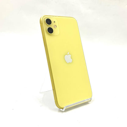 【全額返金保証】【最速発送】Apple iPhone iPhone 11 128GB イエロー Softbank 白ロム 動作確認済 74%