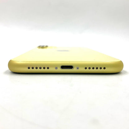 【全額返金保証】【最速発送】Apple iPhone iPhone 11 128GB イエロー Softbank 白ロム 動作確認済 74%
