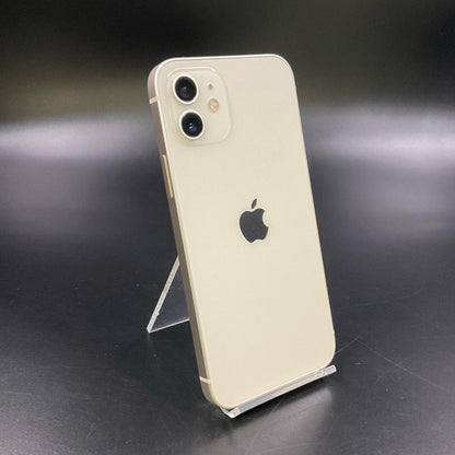 【全額返金保証】【最速発送】Apple iPhone iPhone 12 64GB ホワイト 楽天モバイル 動作確認済 84%