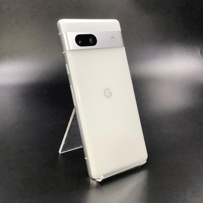 【全額返金保証】【最速発送】Google Pixel 7a 128GB Snow SIMフリー G82U8 白ロム 動作確認済