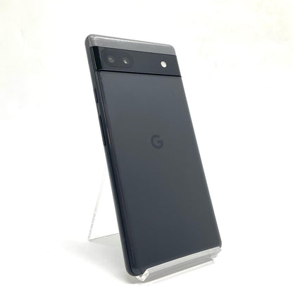 【全額返金保証】【最速発送】Google Pixel 6a 128GB Charcoal au GB17L 白ロム 動作確認済