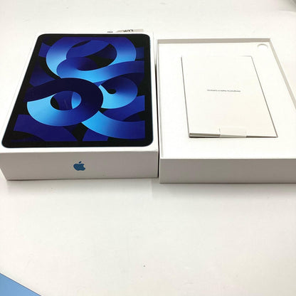 【全額返金保証】【最速発送】Apple iPad Air 第5世代 64GB ブルー Wi-Fi 美品 動作確認済