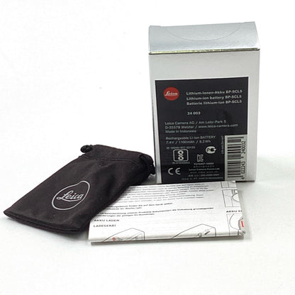 【全額返金保証】【最速発送】Leica Lithium-ion battery BP-SCL5 24003 超美品 動作確認済