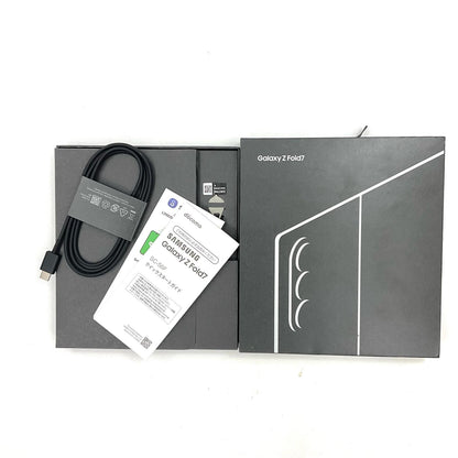 【全額返金保証】【最速発送】SAMSUNG Galaxy Z Fold7 256GB ブルーシャドウ docomo SC-56F 白ロム 超美品 動作確認済
