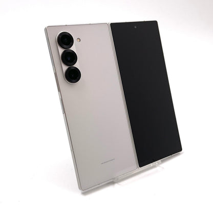 【全額返金保証】【最速発送】SAMSUNG Galaxy Z Fold6 256GB ホワイト SIMフリー SM-F956Q 白ロム 動作確認済
