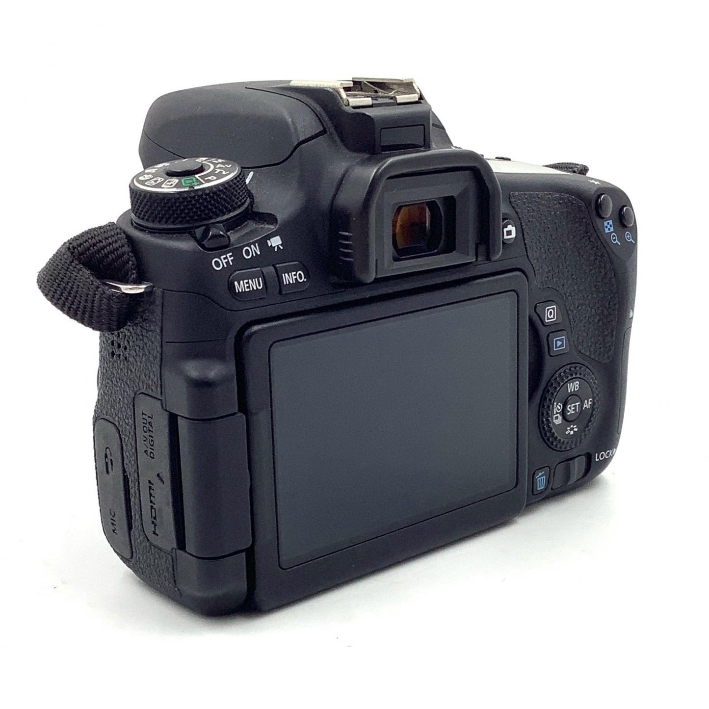 【全額返金保証】【最速発送】Canon デジタル一眼 EOS 8000D ボディ ブラック 動作確認済