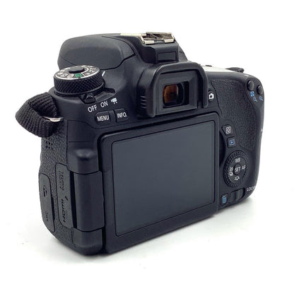 【全額返金保証】【最速発送】Canon デジタル一眼 EOS 8000D ボディ ブラック 動作確認済