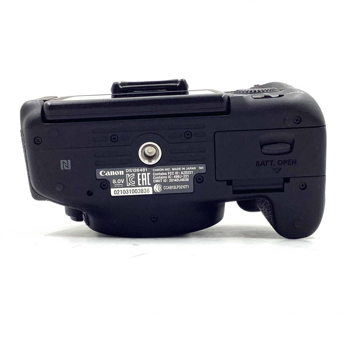 【全額返金保証】【最速発送】Canon デジタル一眼 EOS 8000D ボディ ブラック 動作確認済
