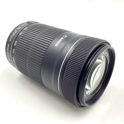 【全額返金保証】【最速発送】Canon EF-S55-250mm F4-5.6 IS STM 動作確認済
