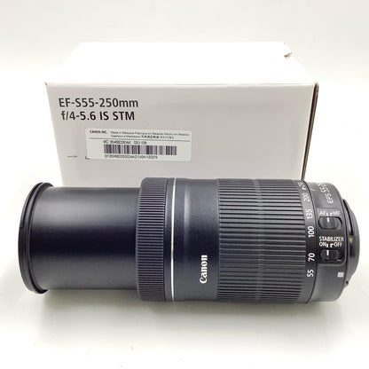 【全額返金保証】【最速発送】Canon EF-S55-250mm F4-5.6 IS STM 動作確認済
