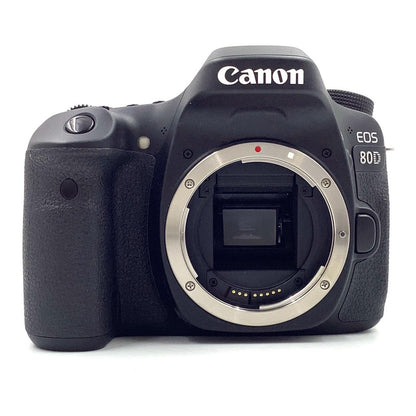 【全額返金保証】【最速発送】Canon デジタル一眼 EOS 80D ボディ ブラック 美品 動作確認済