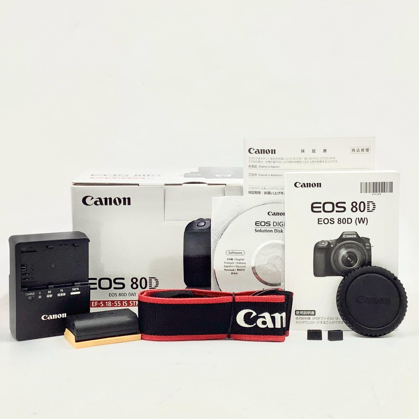 【全額返金保証】【最速発送】Canon デジタル一眼 EOS 80D ボディ ブラック 美品 動作確認済