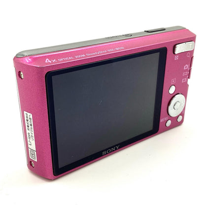 【全額返金保証】【最速発送】Sony コンパクトデジタルカメラ サイバーショット DSC-W530 (P) [ピンク] 動作確認済