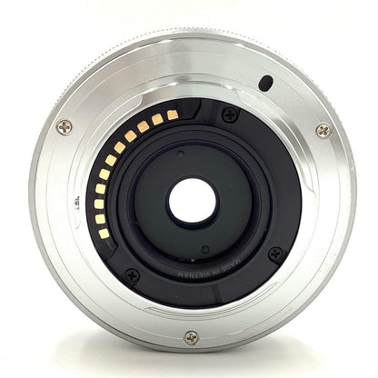 【全額返金保証】【最速発送】OLYMPUS M.ZUIKO DIGITAL ED 14-42mm F3.5-5.6 EZ [シルバー] 動作確認済